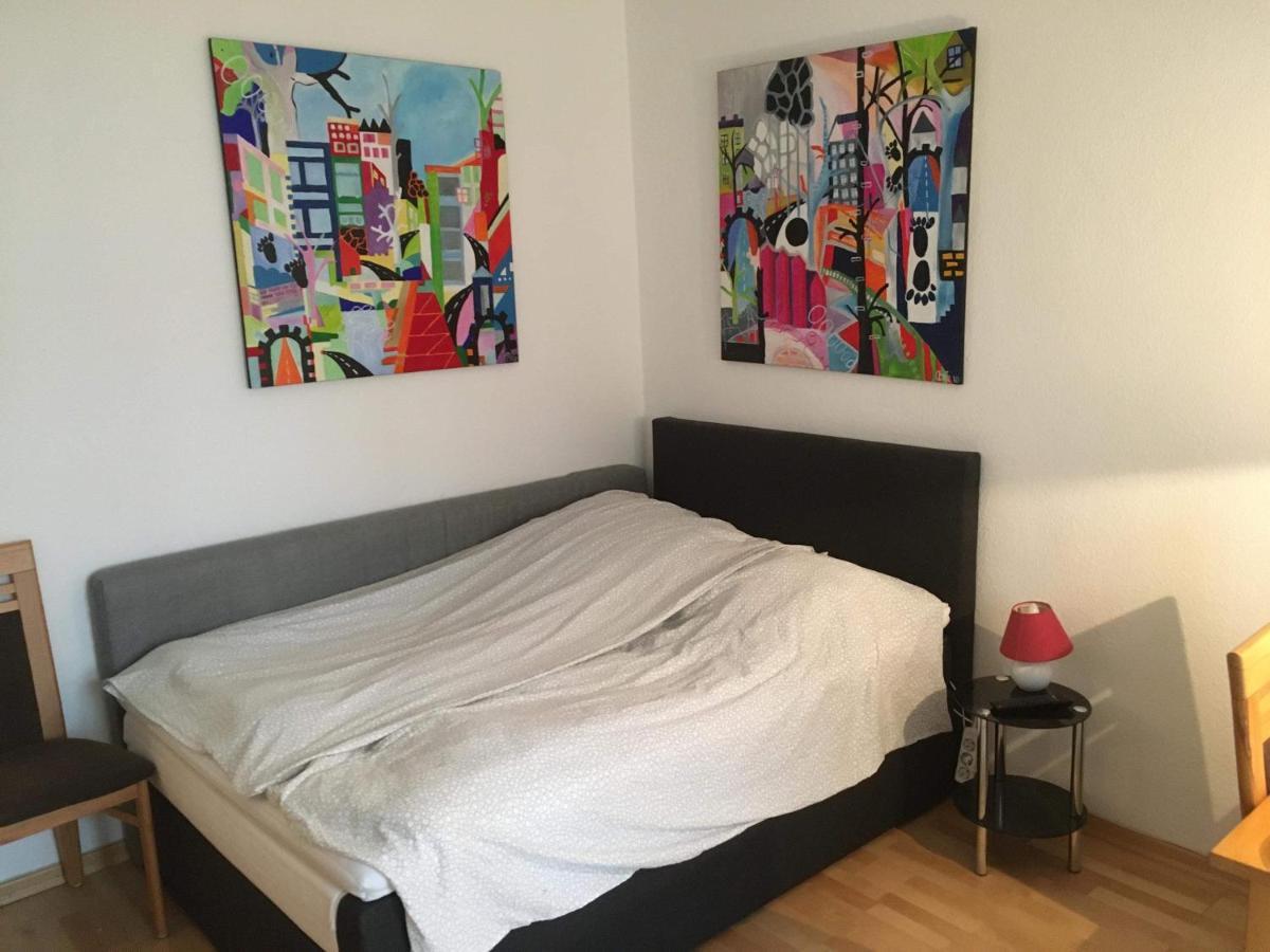 1-Zimmer-Apartment Mitten Im Friedrichshain Berlin Exteriör bild